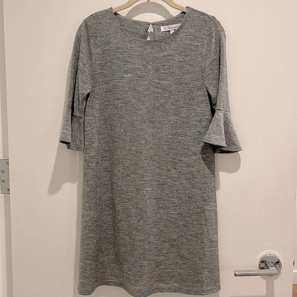 BCBGeneration Gray Dress Size XS - Picture 2 of 5